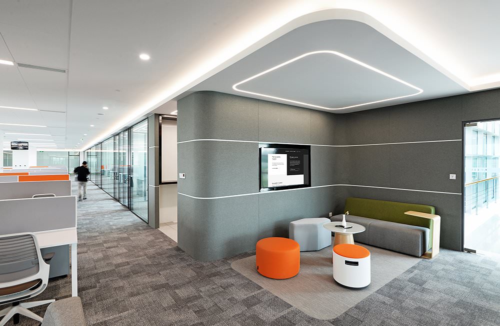 amÃ©nagement et faux plafond bureaux Cobec Tunisie