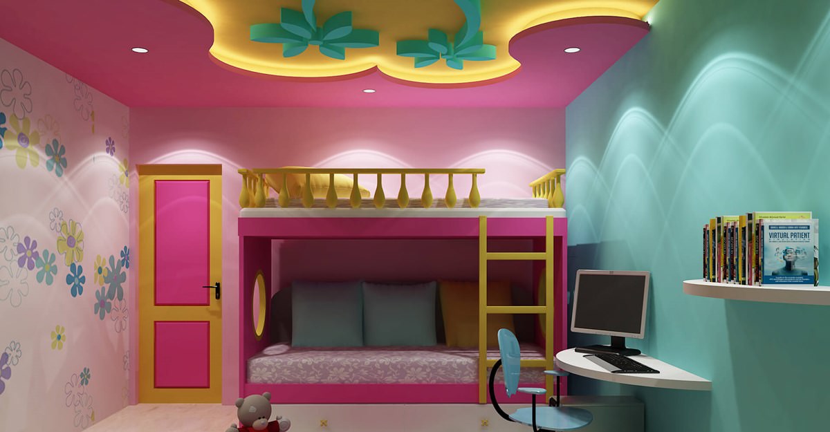 Faux plafond chambre enfant Cobec Tunisie